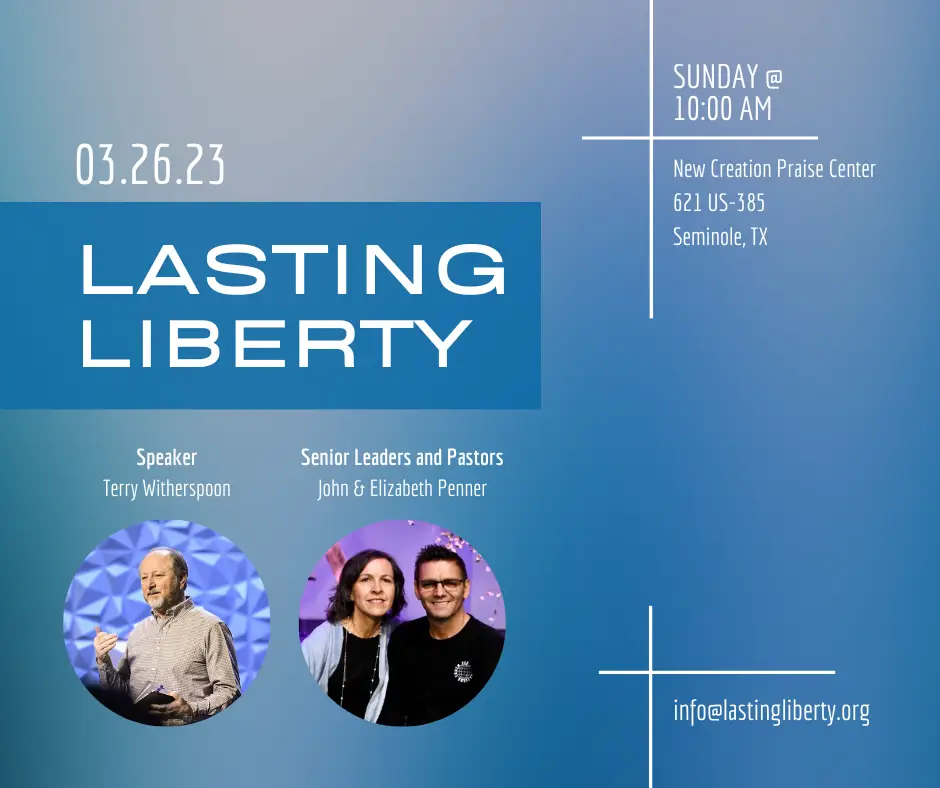 New Creation Praise Center, Seminole, TX — Lasting Liberty Ministries event location